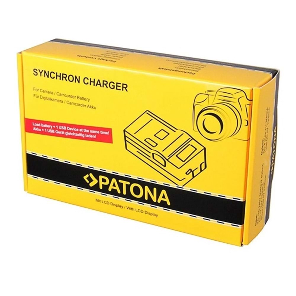 Patona NP-F970 Sony Uyumlu Şarj Cihazı