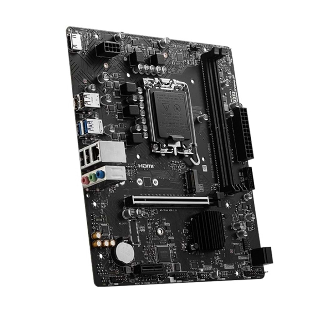Msi Pro H610M-S H610 DDR4 (Vga Yok) GLan mATX HDMI M2 USB3.2 1700p Anakart