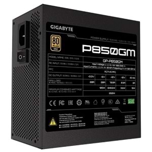 Gigabyte GP-P850GM 850W 80+ Gold Siyah Power Supply