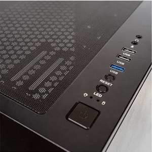 Frisby FC-9435G 750W 80+Bronze Siyah Dual-Ring RGB Fan Mid Tower ATX Kasa