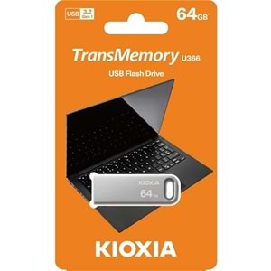 Kioxia 64GB U366 Metal Kasa Usb 3.2 Bellek LU366S064GG4