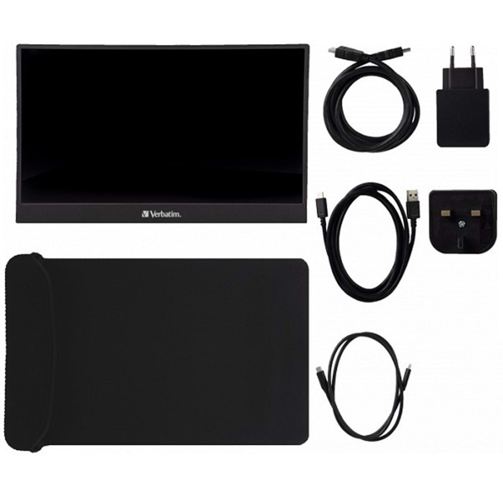 Verbatim 14inc 49591 PMT-14 Full HD 1080p 6ms Taşınabilir Dokunmatik Monitor