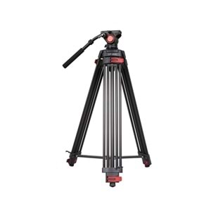 DP-999 Professional Video Kamera Tripod 194M Akışkan Hidrolik Kafa