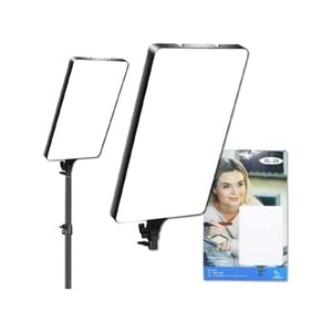 Dp RL-28 Inç Led Fill Light Işık Foto & Video 2m Işık Ayağı