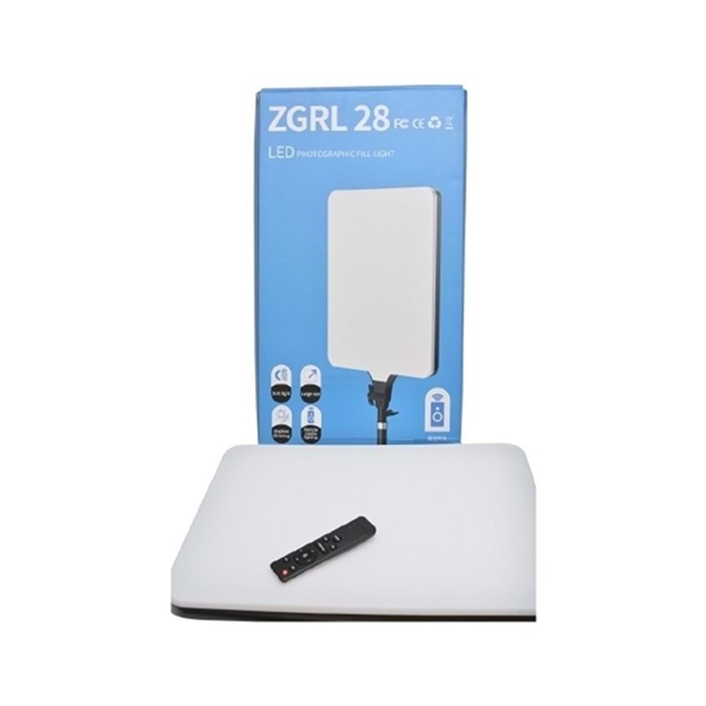 Dp RL-28 Inç Led Fill Light Işık Foto & Video 2m Işık Ayağı