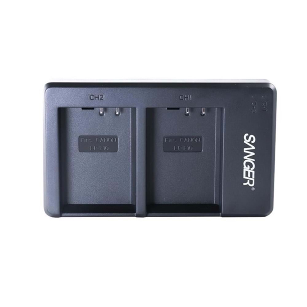 Sanger LP-E10 Canon İkili USB Şarj Aleti