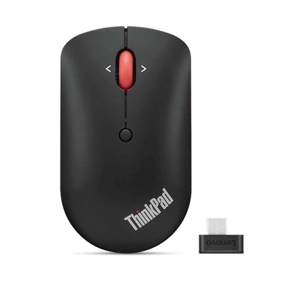 Lenovo 4Y51D20848 USB-C Kablosuz 2400dpi siyah ThinkPad Compact Mouse