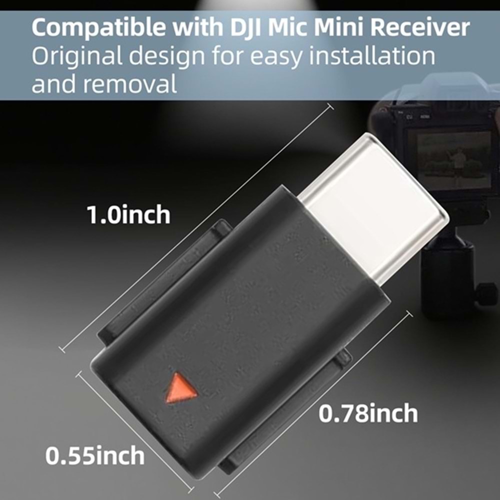 Dji Mic Mini Mobile Phone Adapter Type-C