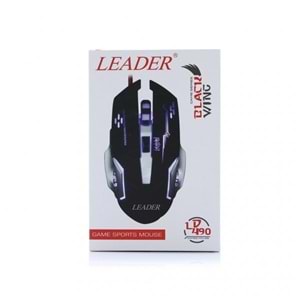 Leader LD-490 Kablolu Optik 1600Dpi Usb Oyun Mouse