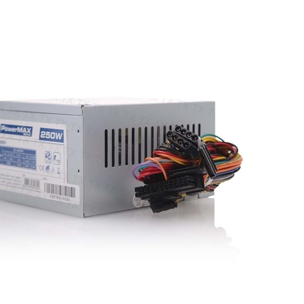 TX TXPSU250S1 250W Gri 20+4pin,2xSATA/2xIDE Power Supply