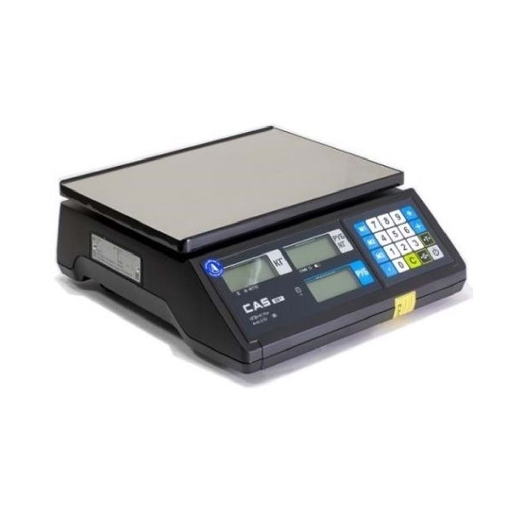 Cas ER-JR 15 Kg R Rs232 Terazi Online Terazi + Plastik Cukur Kefe