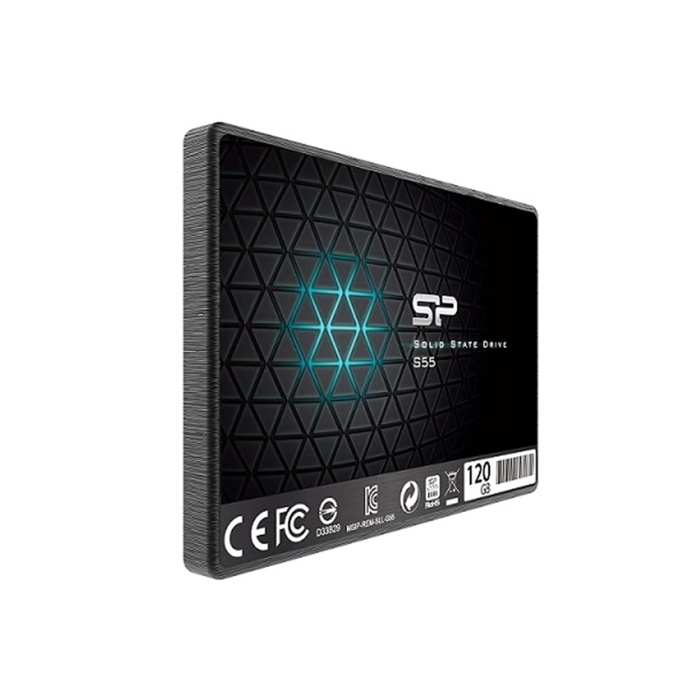 Silicon Power SP120GBSS3S55S25 Slim S55 2.5 120GB 560/530MB/s SATA 3D NA