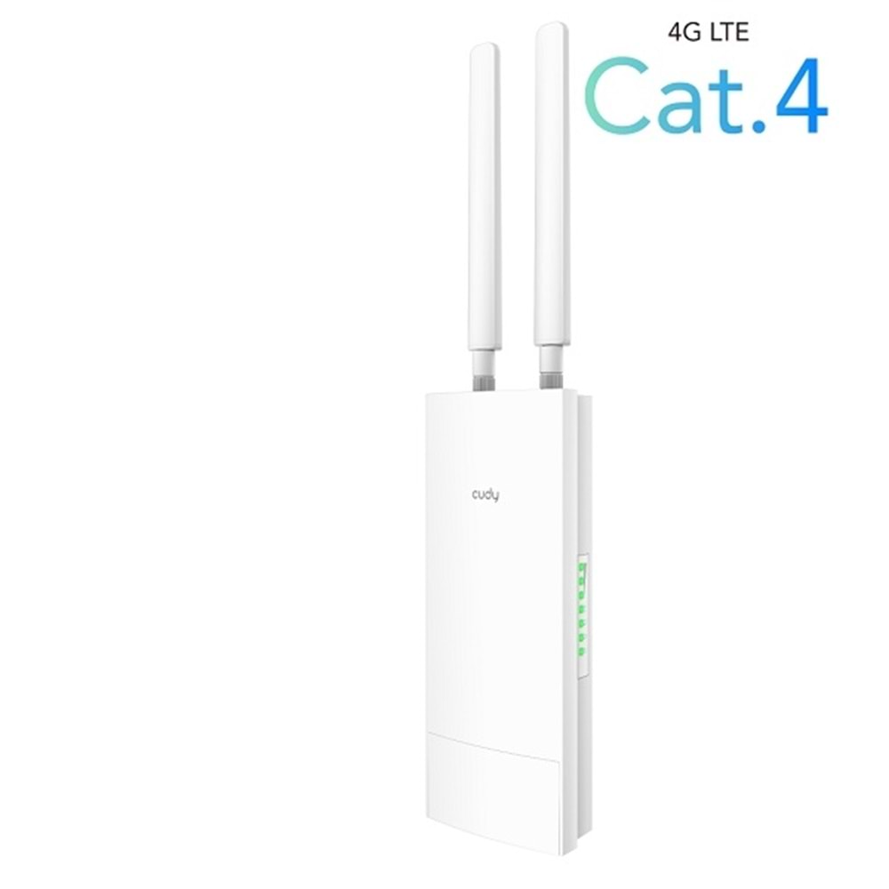 Cudy LT400 Outdoor_EU 1 Port 10/100Mbps 300mbps 4 Anten Dış Mekan