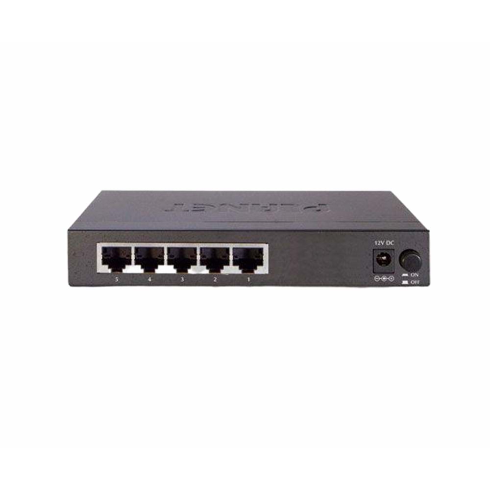 Planet GSD-503 5 Port 10/100/1000Base-T Metal Switch