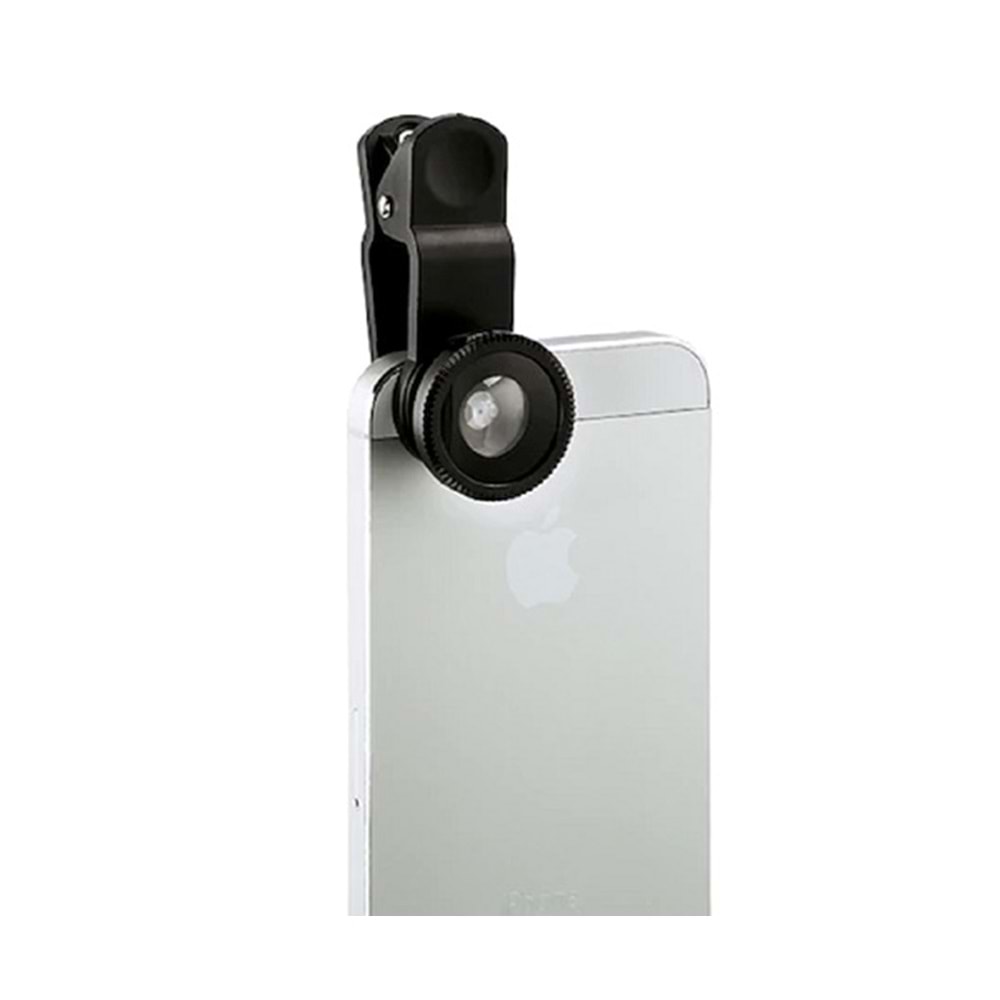 Hama 173778 3in1 Cep Telefonu Lens Kiti (Taşıma Kılıfı Hediyeli)