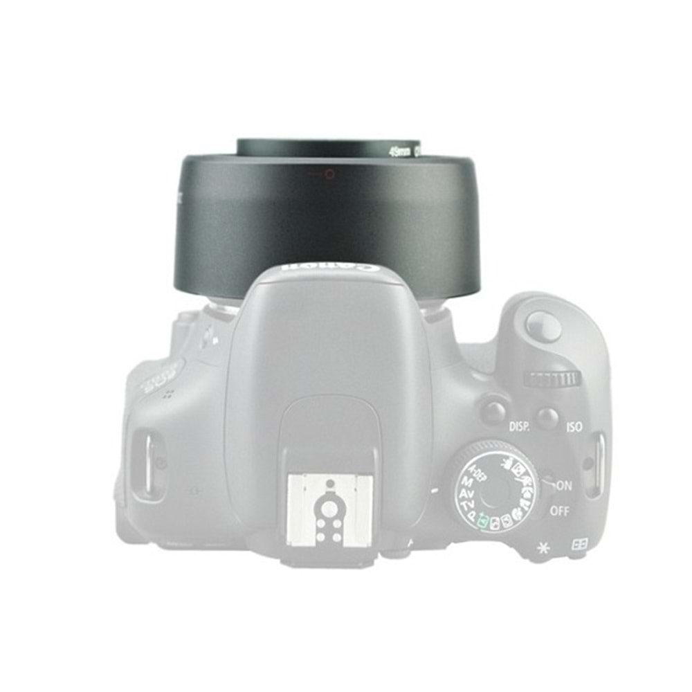 For Canon 50mm F:1.8 STM Lens için ES-68 Parasoley