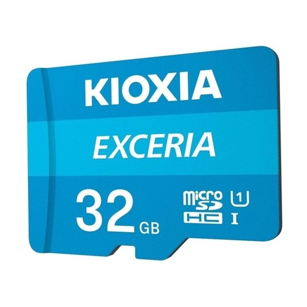 Kioxia 32GB Exceria Micro SDHC UHS-1 Class 10 100MB/S Hafıza Kart