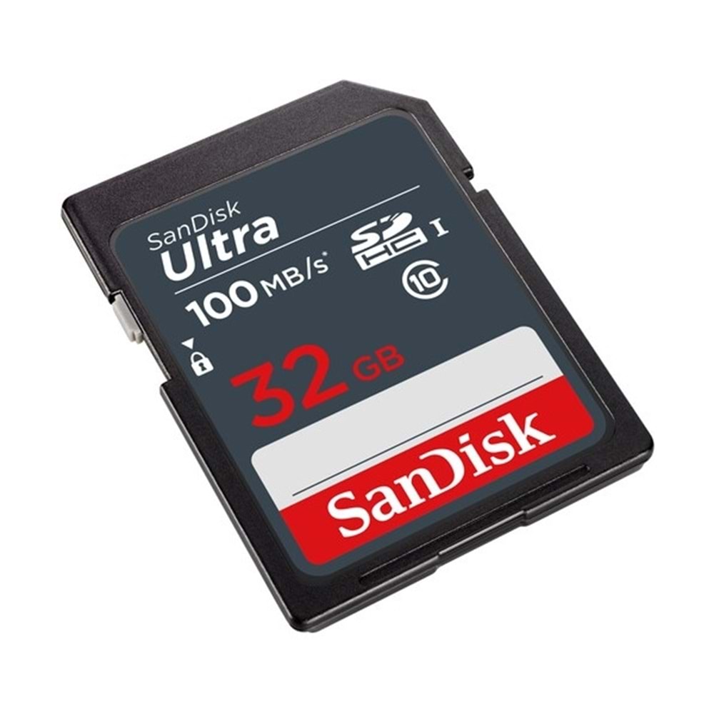 Sandisk 32GB Ultra Class 10 100MB/S Hafıza Kartı (SDSDUNR-032G-GN3IN)