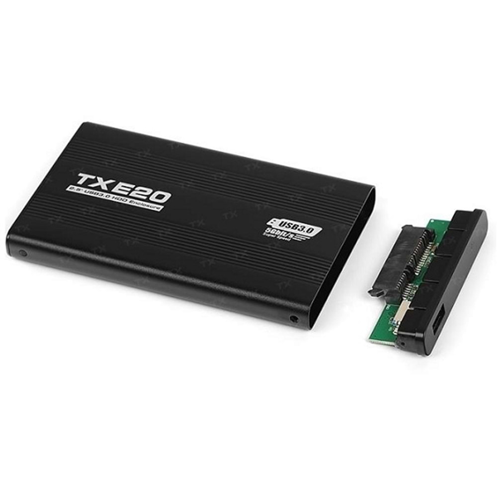 TX TXACE20 2.5 USB 3.0 Siyah Sata Harici HDD Kutusu