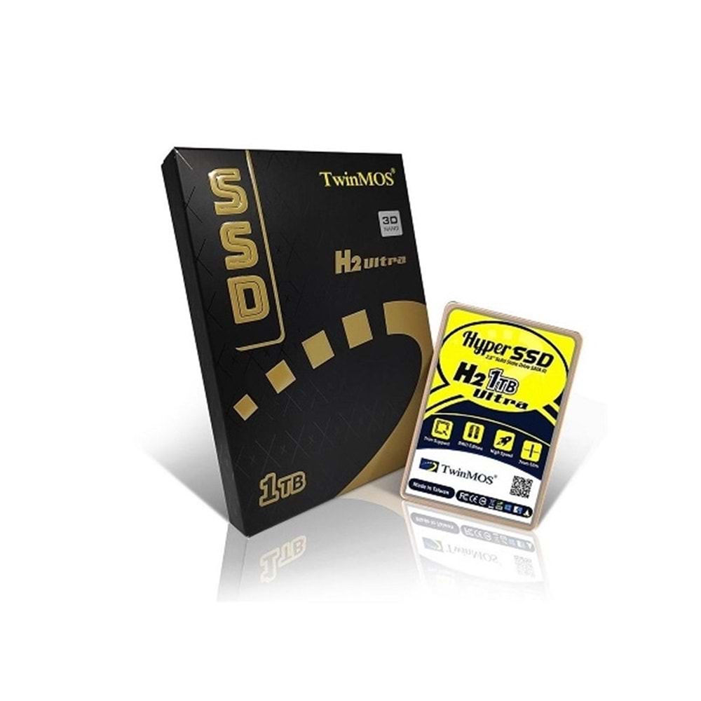 Twinmos 128GB 2.5 TM128GH2U Ultra (580/550MB/s) SATA (3D NAND) SSD Disk