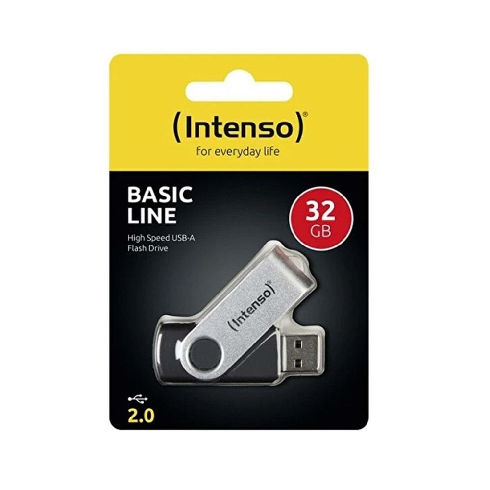 Intenso Basic Line 32GB Usb 2.0 Flash Bellek