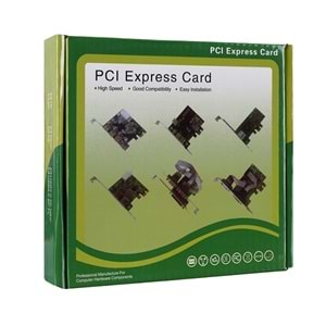 Hytech HY-EX2 2 adet RS-232 Port PCI Express Kart