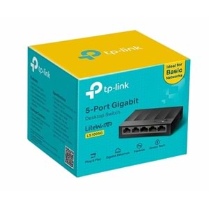 TP-Link LS1005G 5-Port 10/100/1000 Mbps Gigabit Ethernet Switch