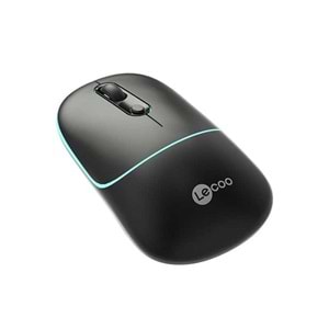 Lecoo WS210 2.4G Wifi Wireless Bluetooth Charging Mouse Siyah