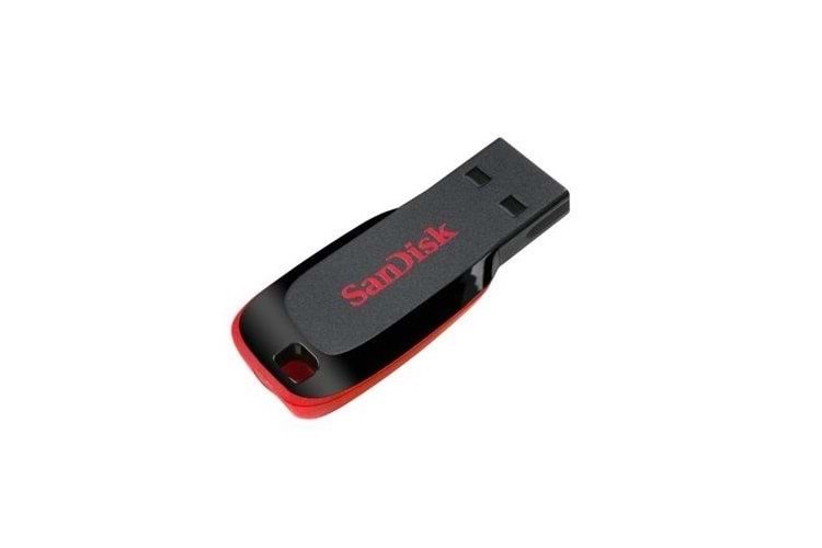 Sandisk SDCZ50-064G-B35 Cruzer Blade 64Gb Usb 2.0 Siyah-Kırmızı Usb Bellek