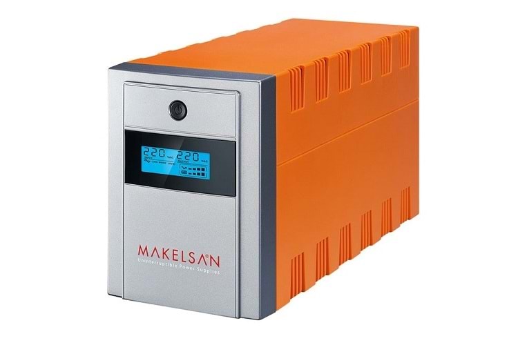 Makelsan Lion Plus 1500 Va Lcd/Usb (2X12V 9Ah Akü ) Line Interactive 5/10 Dk Ups