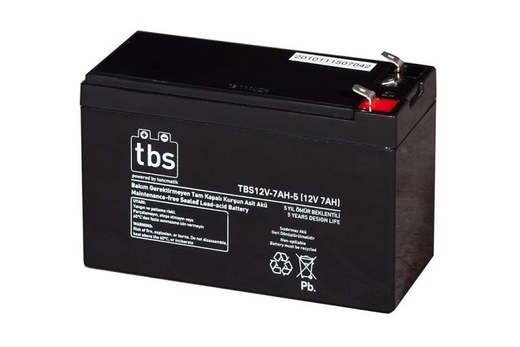 Tbs-Tunçmatik Tsk1454 Ups Tipi 12V-7Ah (2180 Gram) Akü