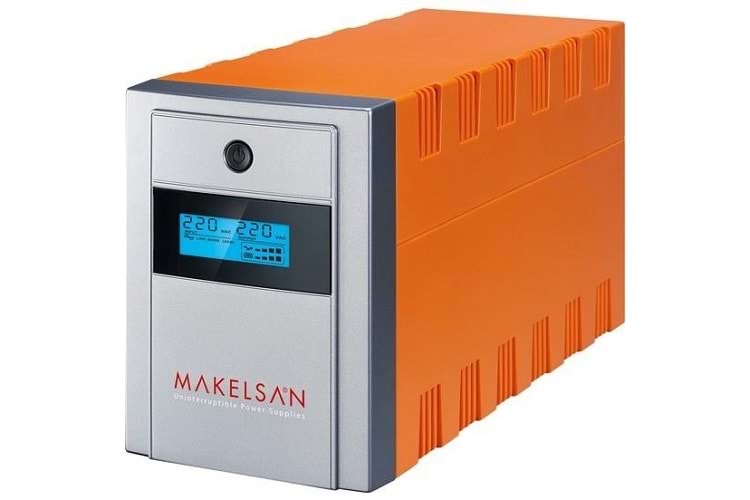 Makelsan Lion X 1500 Va Lcd/Usb (2X12V 9Ah Akü ) Line Interactive 5/10 Dk Ups