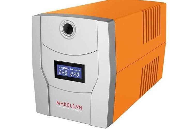 Makelsan Lion 2200 Va Lcd/Usb (2X12V 9Ah Akü) Line Interactive 4/8 Dk. Ups
