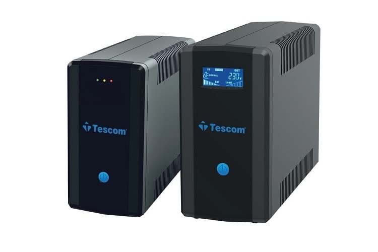 Tescom LEO+ 650 VA (1x12V 7AH Akü) Line Interactive 5/10 dk UPS