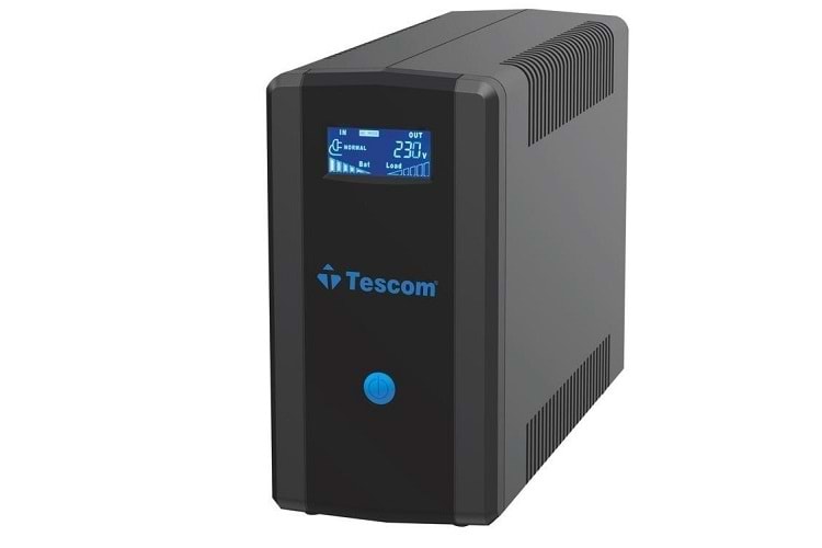 Tescom LEO+ 1500 VA (2x12V 9AH Akü) Line Interactive 5/10 dk UPS